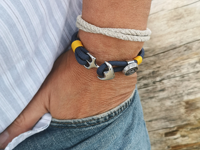 Bracelet chanvre pour lui