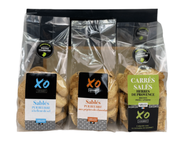 Découverte des biscuits XO Gourmet en sucré et salé