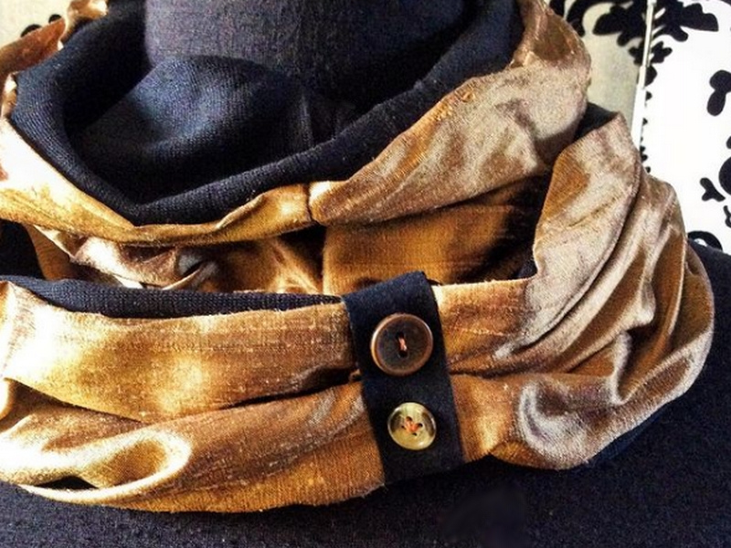 Lot de 2 foulards snoods