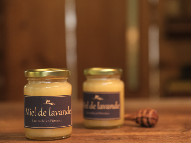 coffret assortiment de miel de provence et bougies