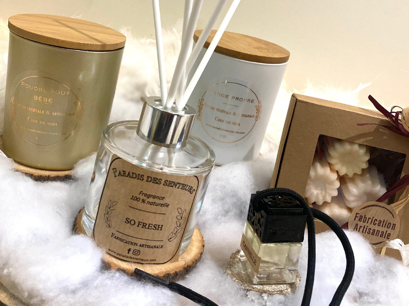 Cocooning: Bougies luxury, diffuseurs et fondants