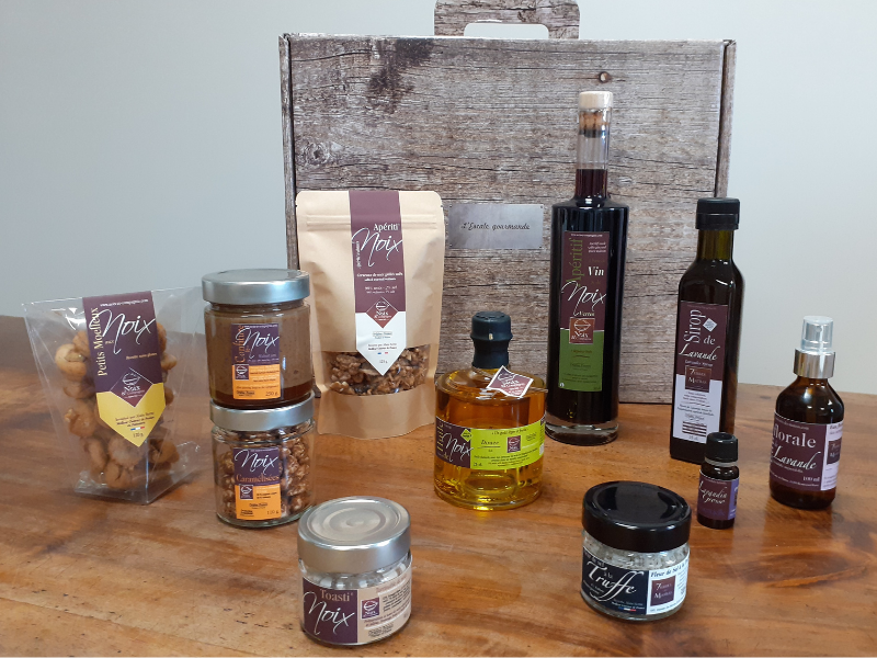 Grand Coffret Truffe, Lavande, Noix
