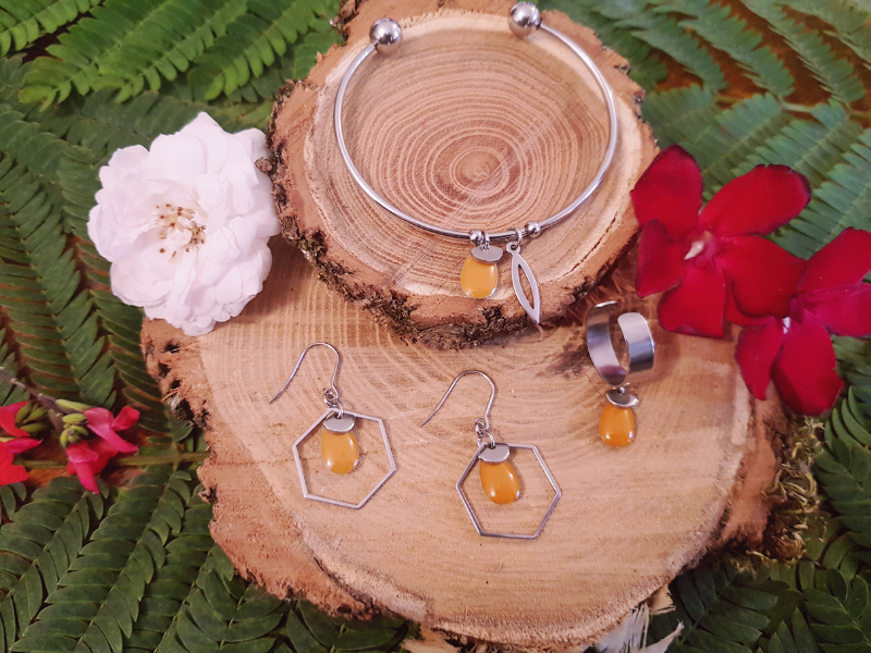 Parure formes géométriques