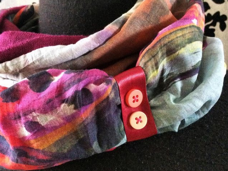 Lot de 2 foulards snoods