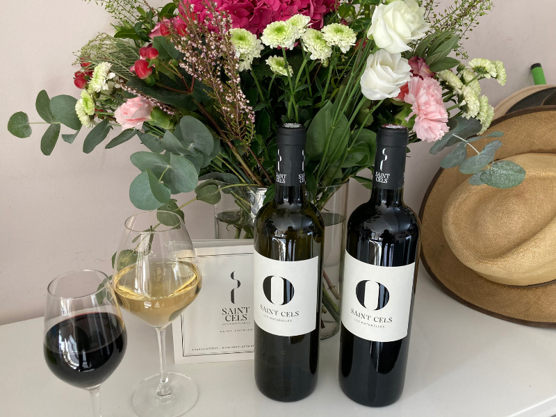 Coffret vin du Languedoc 2 bouteilles rouge et blanc IGP Pays d'Oc