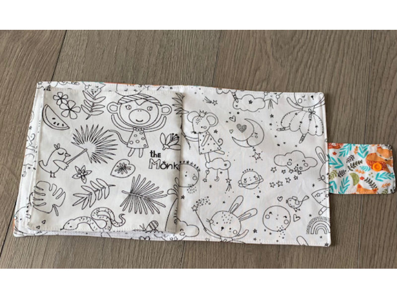 Le cahier de coloriage lavable