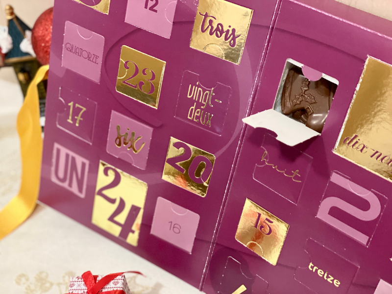 Calendrier de l'Avent : Les chocolats de la pâtisserie Pasco