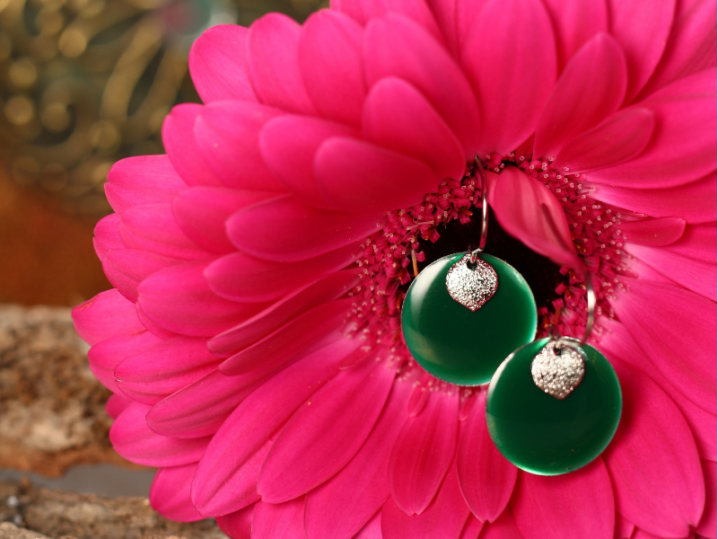 Boucles d'oreilles Sequins