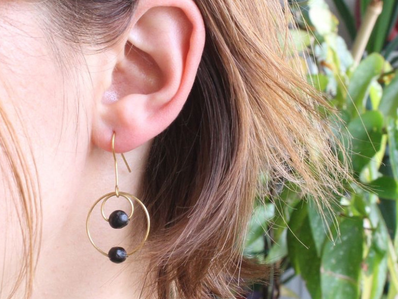 Boucles d'oreilles Duo