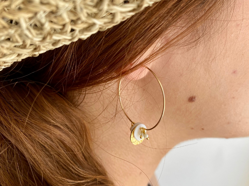 Boucles d'oreilles SUNSHINE