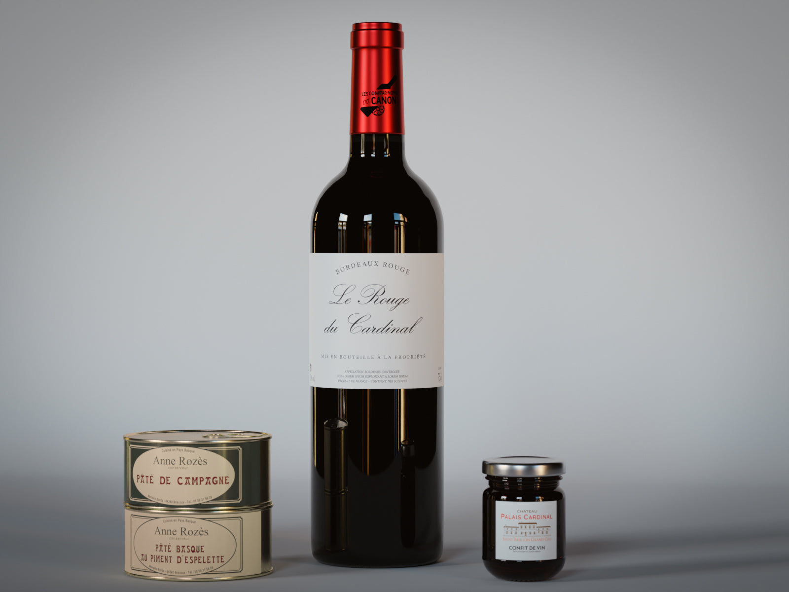 Colis apéritif gourmand Bordelais
