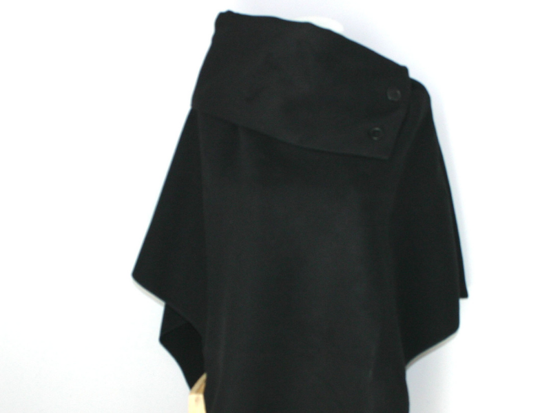 Poncho cape sans laine