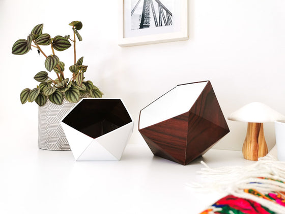 Deux boîtes Origami pour vide poche ou boîte à bijoux