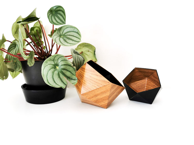 2 boites origami pour vide poche ou boite a bijoux