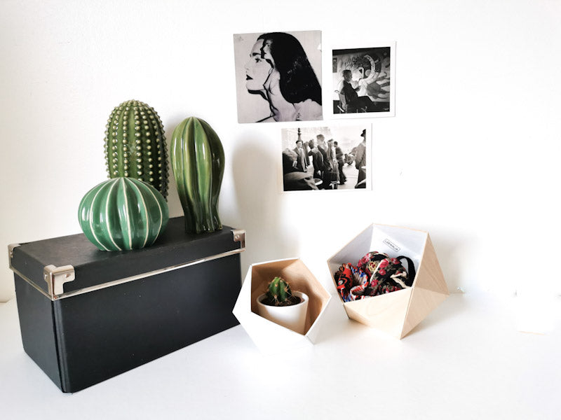 2 boites origami pour vide poche ou boite a bijoux