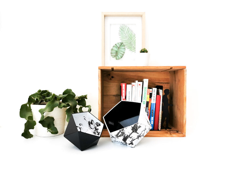 2 boites origami pour vide poche ou boite a bijoux
