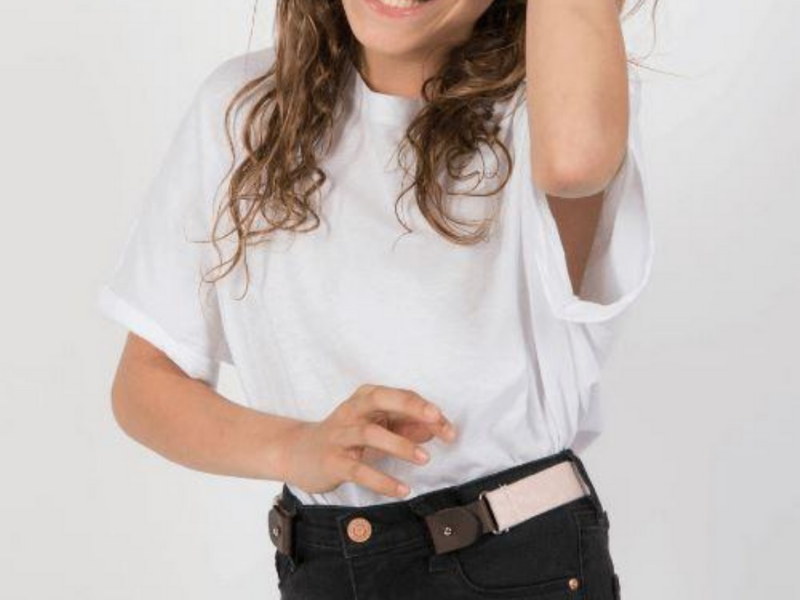 Ceinture sans top boucle enfant