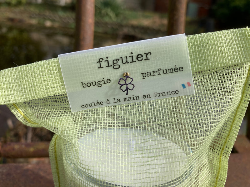 Bougies figuier et chèvrefeuille