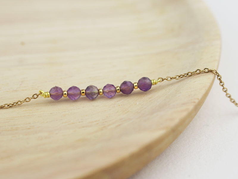 Bracelet pierres fines