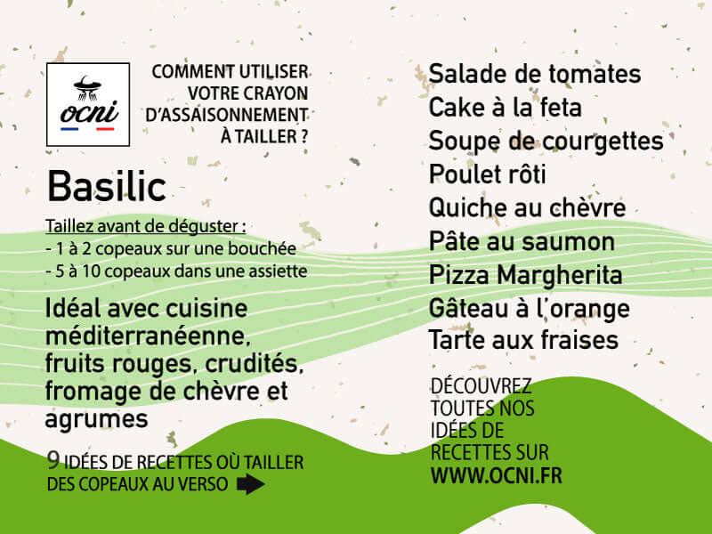 Coffret 3 Assaisonnements à tailler Découverte : Citron confit, Basilic, Piment & ail