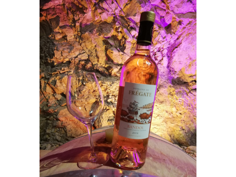 Coffret vin de Provence 1 bouteille rosé AOC Bandol