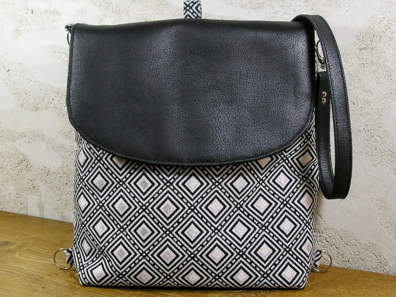 Sac bandouli re convertible sac dos
