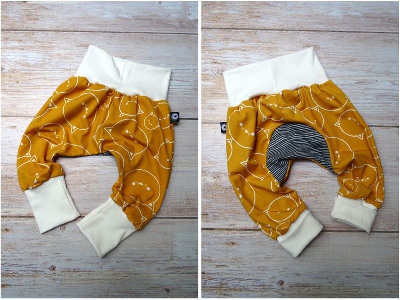 Sarouel evolutif bebe et enfant en tissus jersey