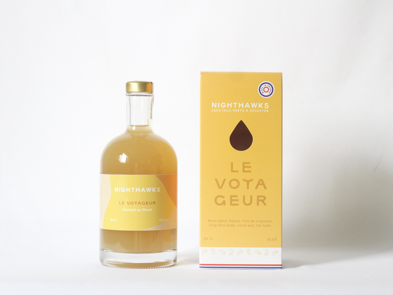 Grande bouteille de cocktail 50cl et 4 petites (20cl)