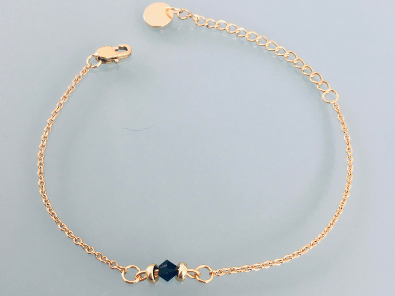Bracelet avec pierre Swarovski