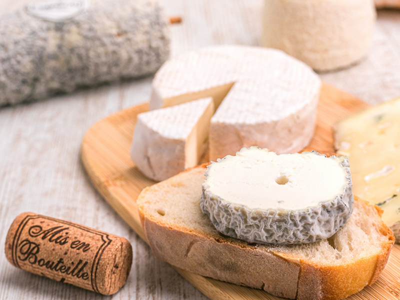 Plateau de 5 fromages de chèvre fermier BIO (1kg)