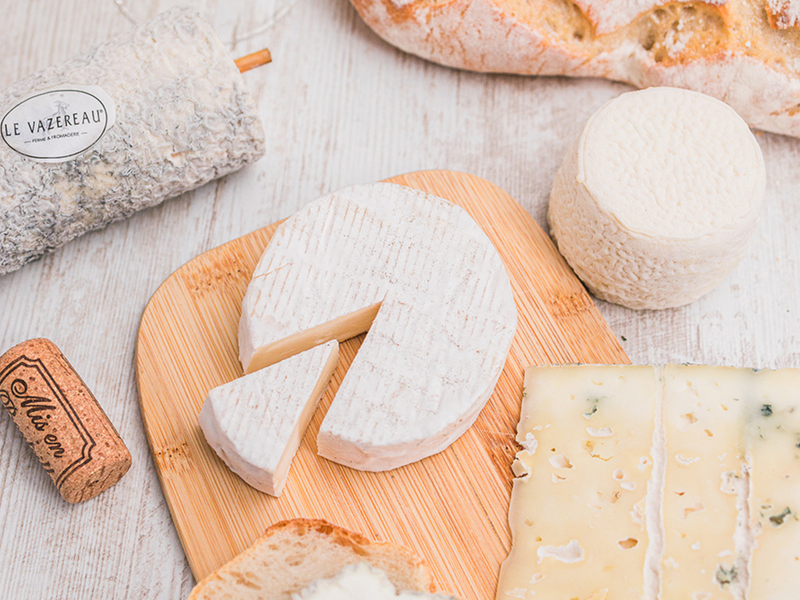 Plateau de 5 fromages de chèvre fermier BIO (1kg)