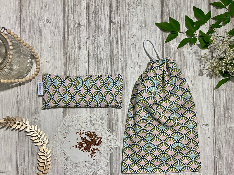 Eye-pillow en graines de lin bio