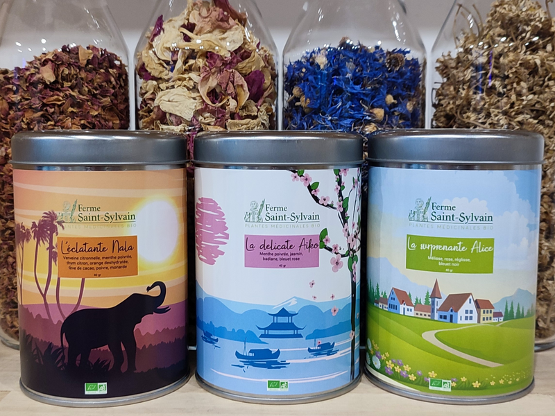 Aux pays des saveurs, infusions bio