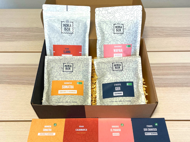 Coffret cadeau Les meilleurs cafés du monde