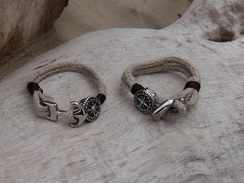 Bracelets Toi et moi Chanvre