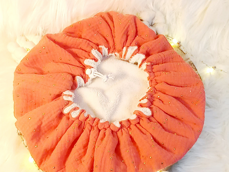 Charlotte séchante et son gant assorti