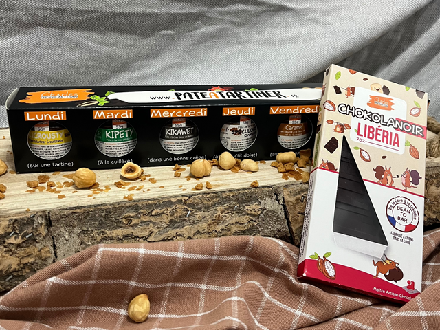 Pâtes à tartiner aux noisettes