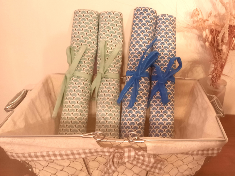 Duo de pochette pour couverts