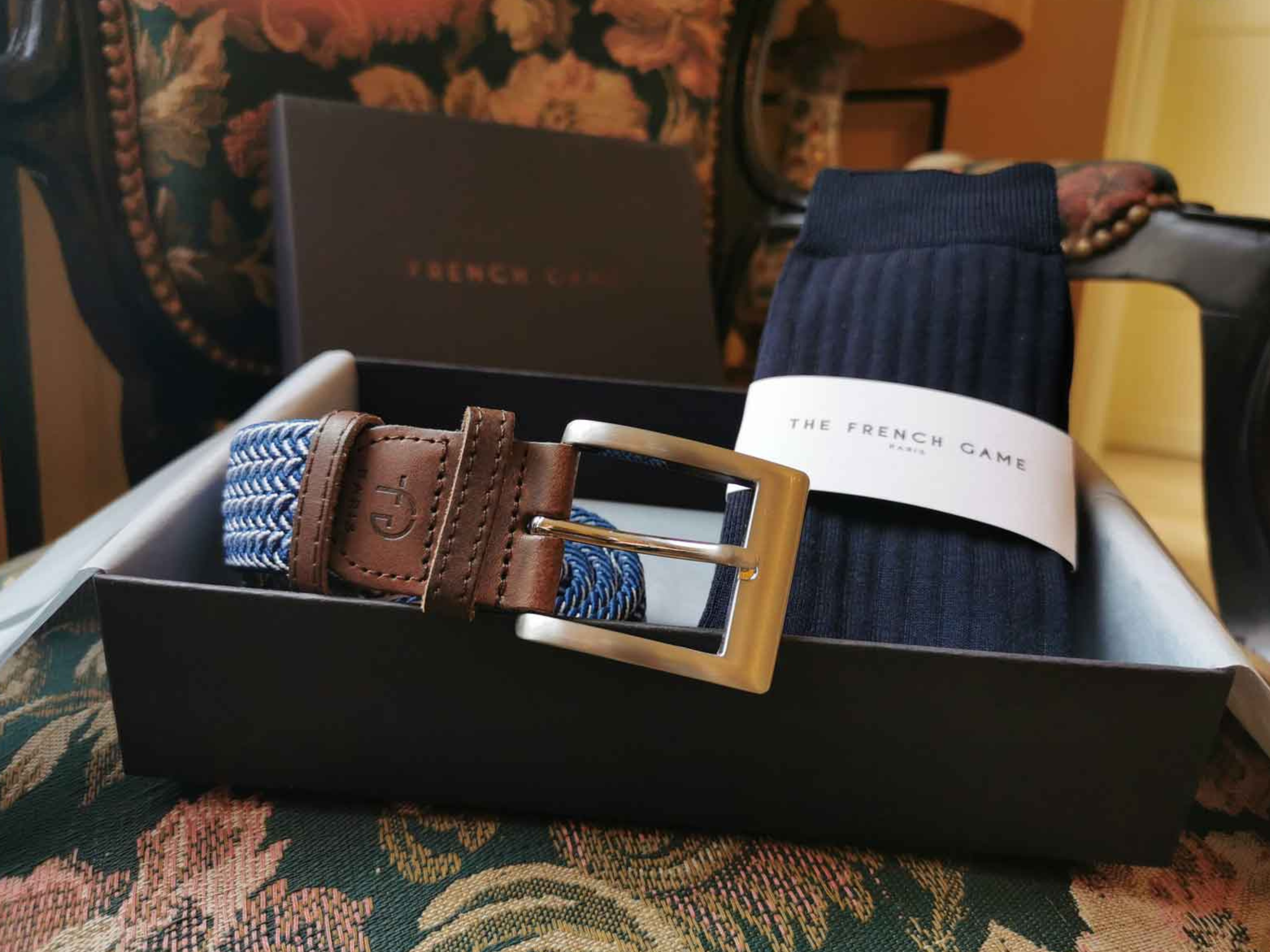 ceinture et chaussettes frenchy weekend