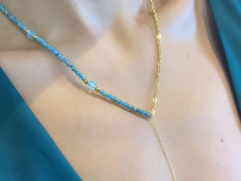 Coffret parure une bague GOJI et collier 2 en 1