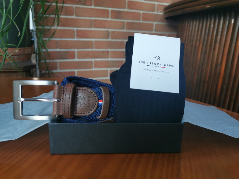 ceinture et chaussettes frenchy weekend