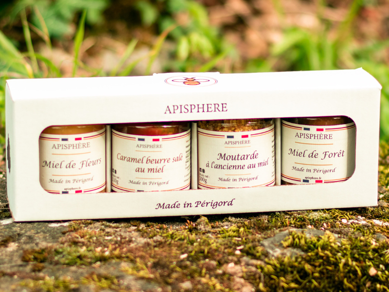 Colis gourmand au miel du Périgord
