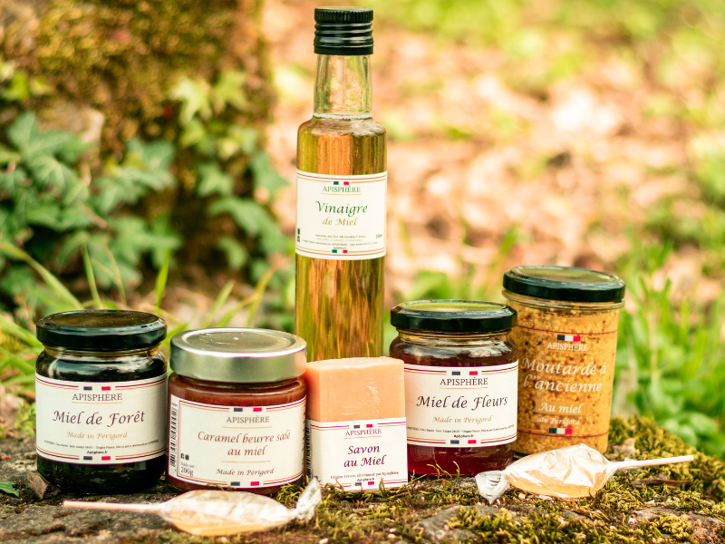 Colis prestige des produits de la ruche