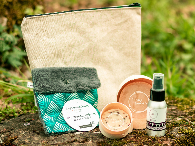 Trousse bien-être savons, huiles et gommages