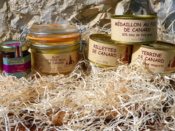 Coffret Découverte du Quercy : Foie Gras, Rillettes et Confiture