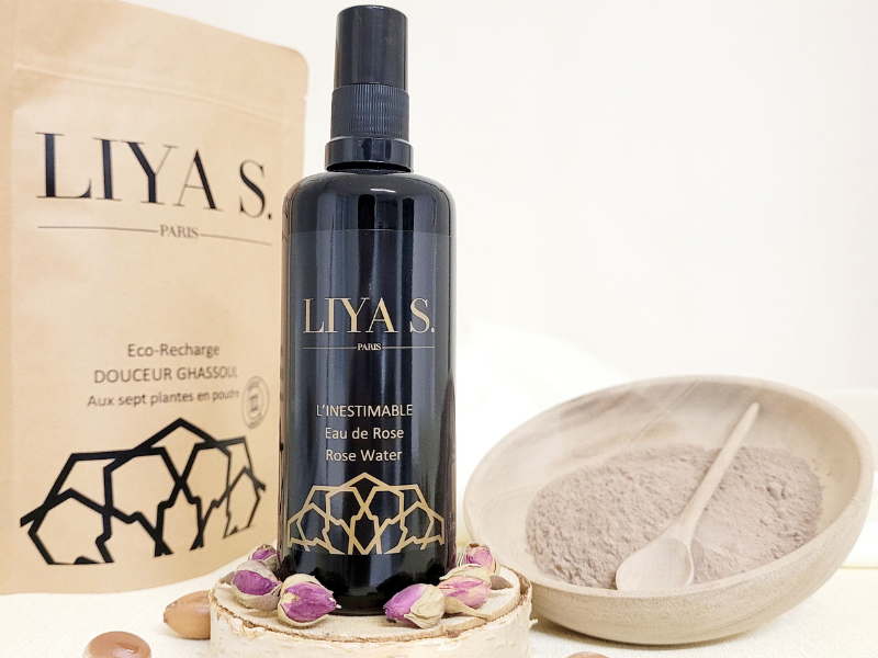 Eau de Rose et Argile en Poudre