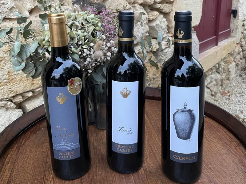 Cuvée Noire, Terroir et Amphora Carménère