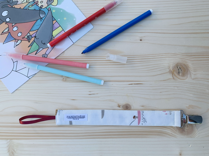 Attaches tétine faites main