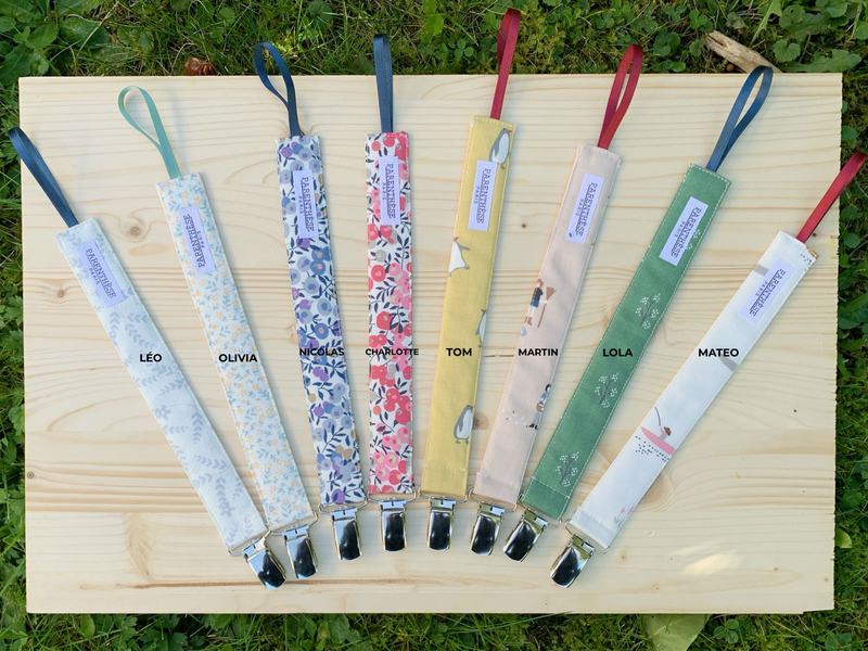 Attaches tétine faites main