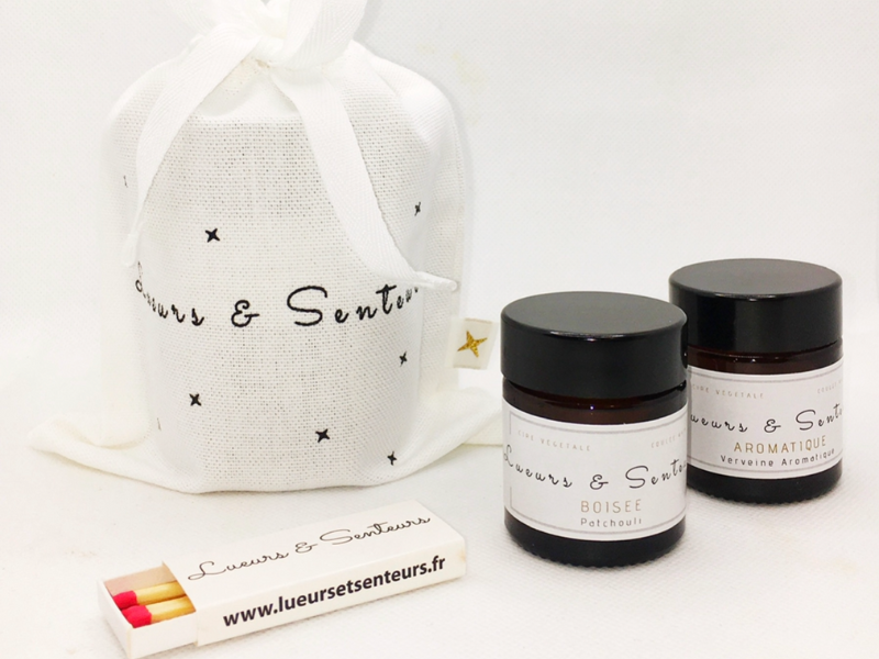 Trio de bougies douceur